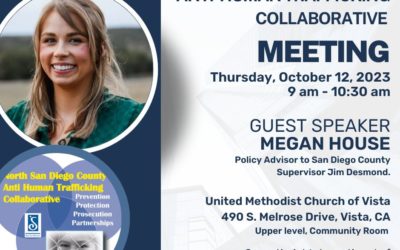 Trafficking Collaborative to Meet Oct. 12