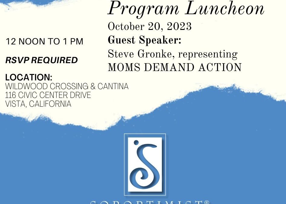 October 20 Program: Moms Demand Action