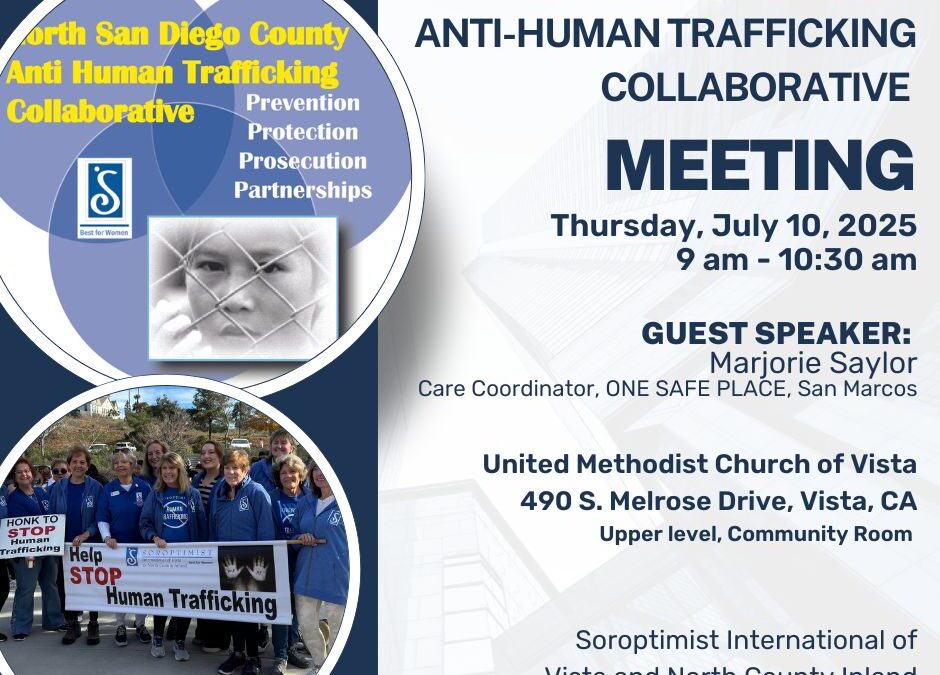 Anti-Trafficking Collaborative July Meeting